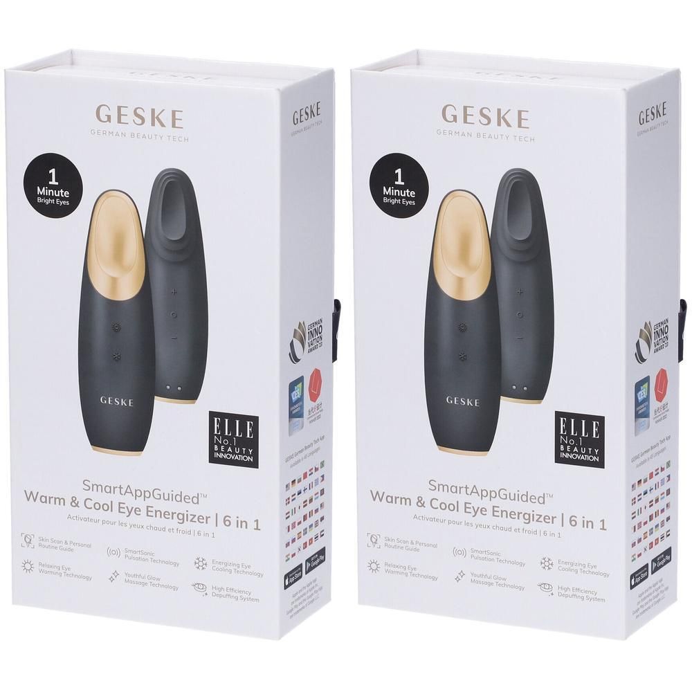 GESKE Warm & Cool Eye Energizer | 6 In 1 Grigio