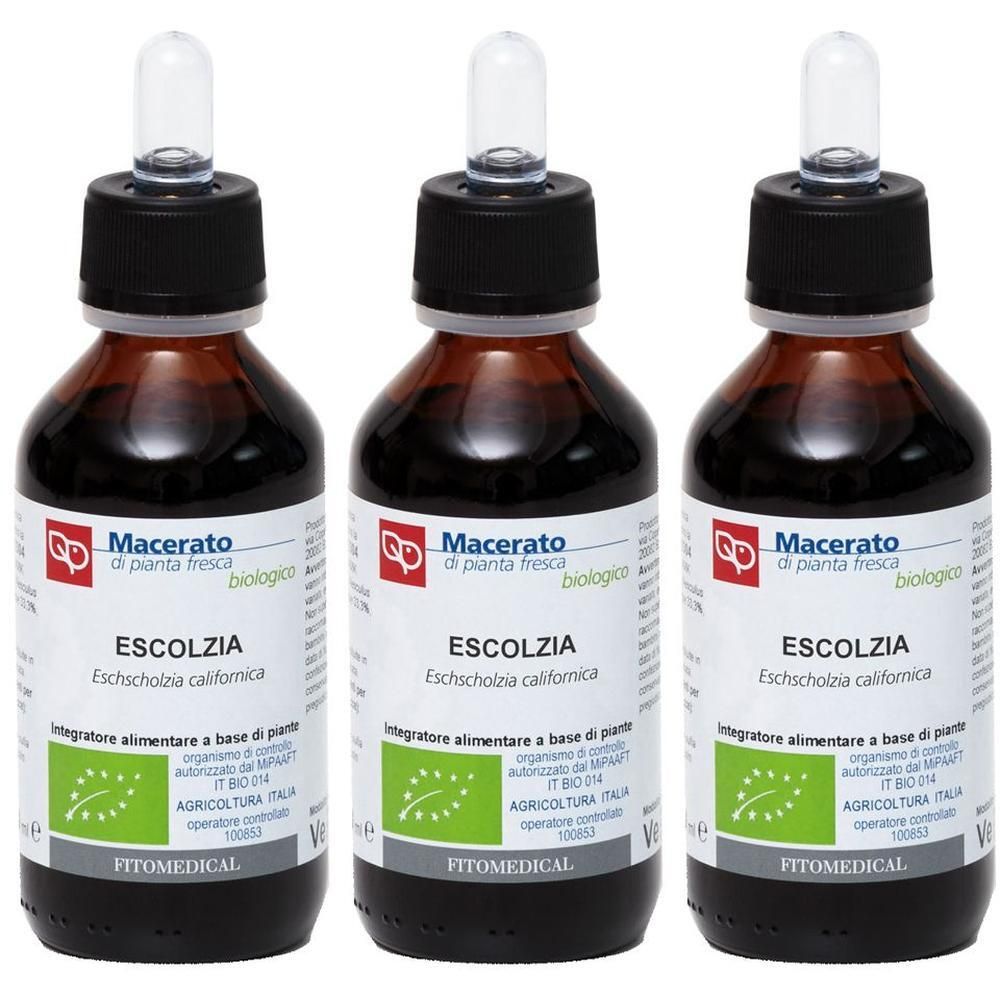 Escolzia Tintura Madre 100 Ml Bio