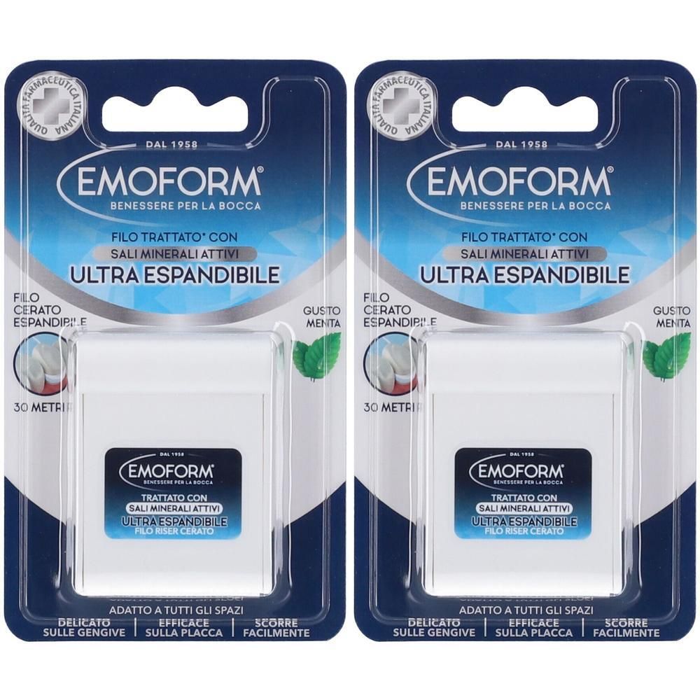 Emoform Filo Interdentale Ultra Espandibile