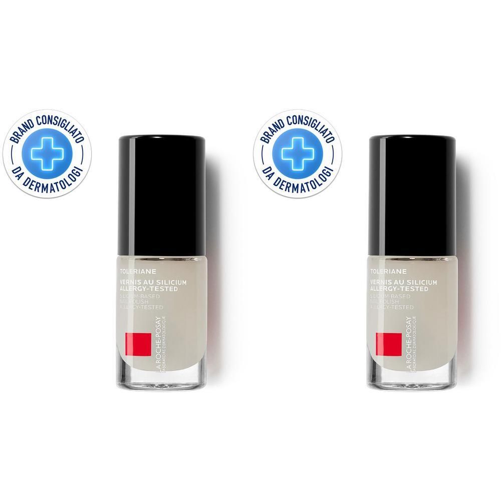 La Roche-Posay Toleriane Smalto Unghie Mat 01 6 ml Smalto con silicio per unghie sensibil, fragili e fragilizzate