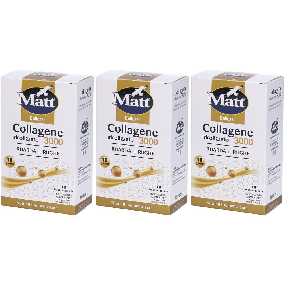 Matt® Collagene idrolizzato 3000
