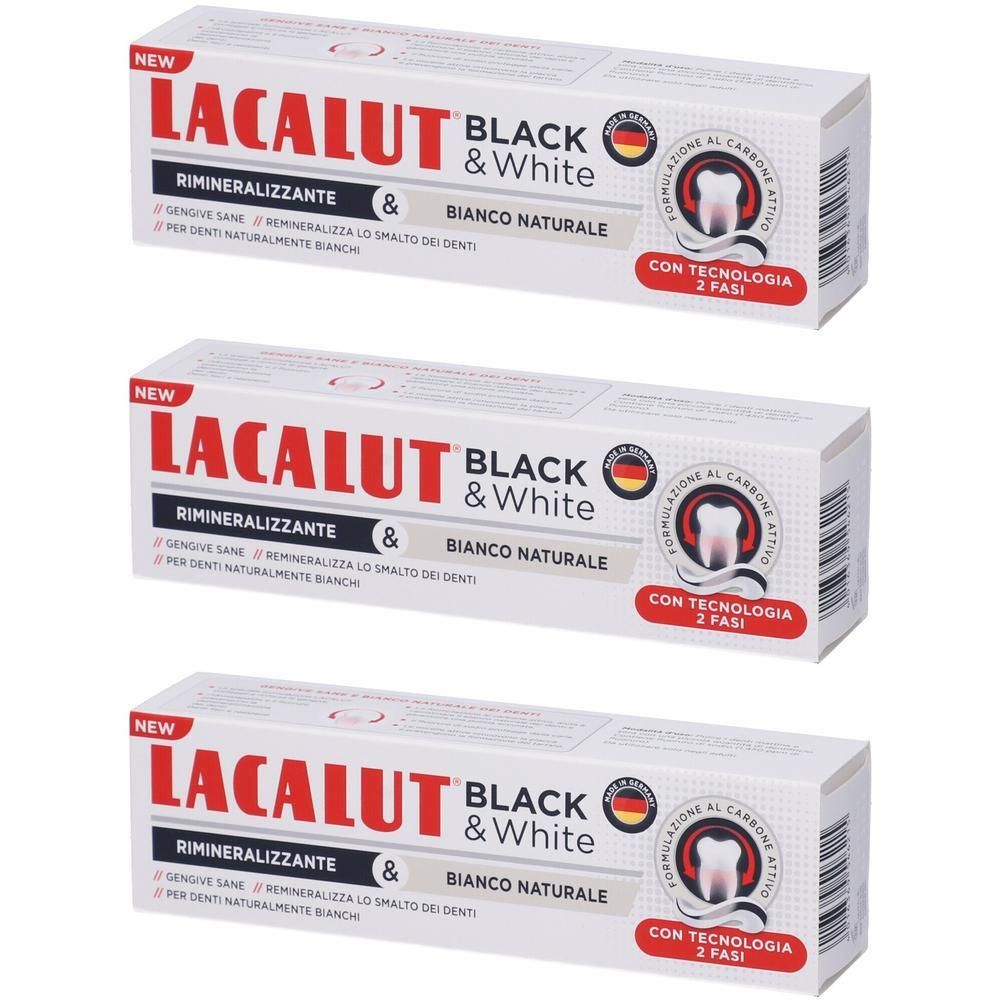 Lacalut® Black&White Dentifricio