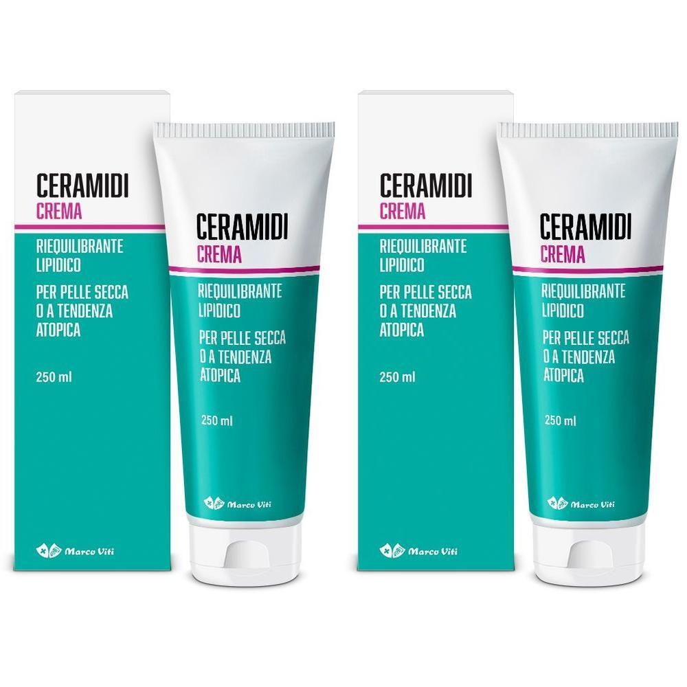 Due tubi e scatole di Ceramidi Crema, 250 ml.