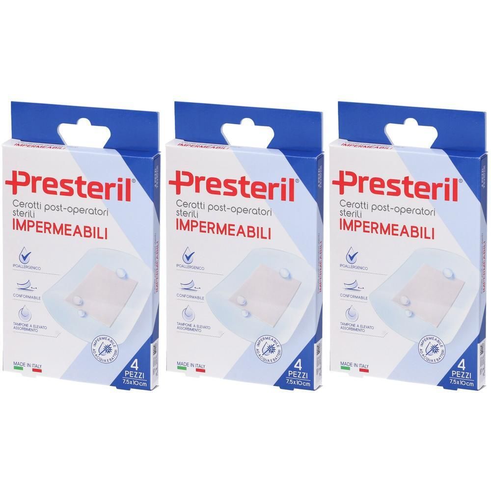 Medipresteril Medicazione Post Operatoria Impermeabile 7,5 x 10 cm