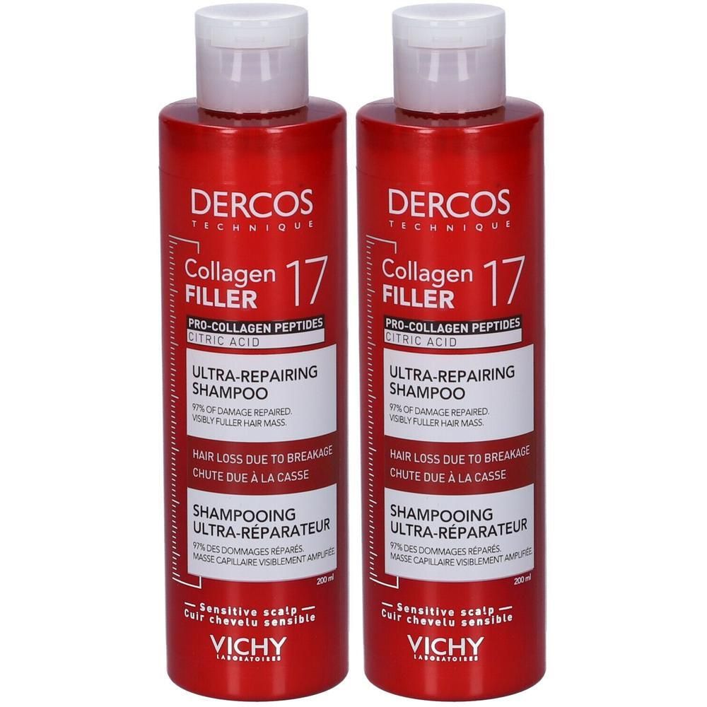 Dercos Shampoo Ultra- Riparatore Collagen 17 Filler