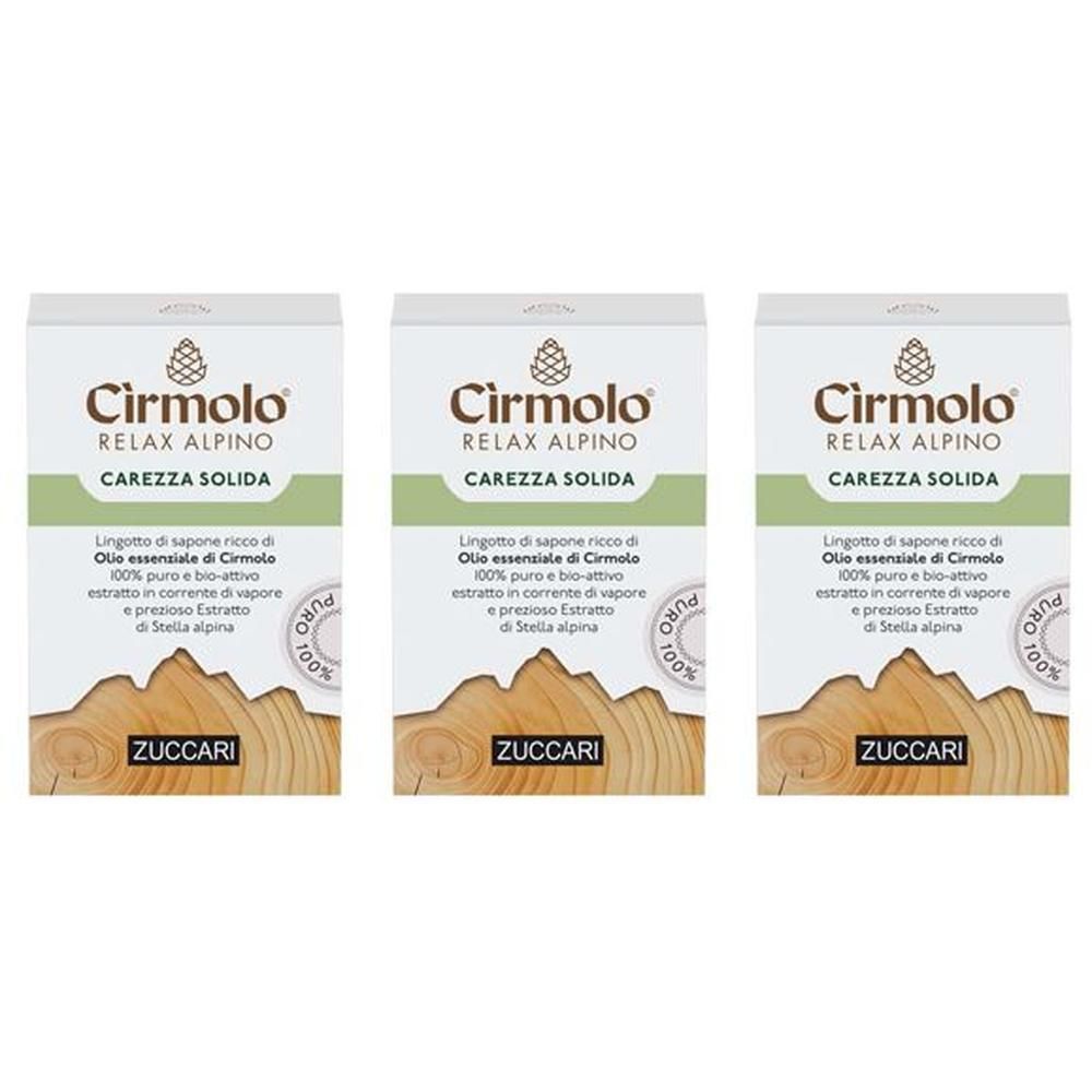 Cirmolo Relax Alpino-Carezza Solida Saponetta