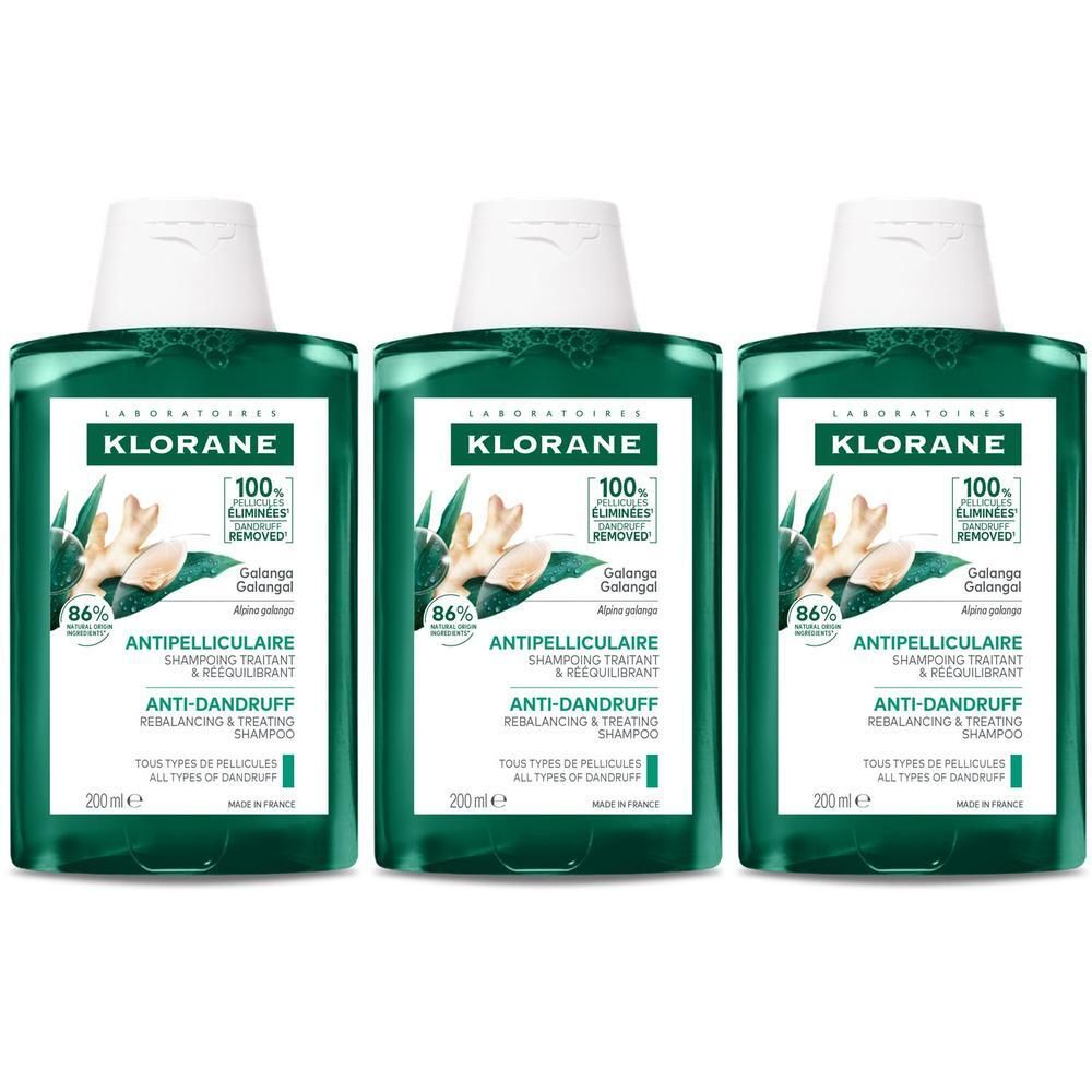Klorane Anti-Forfora Shampoo trattante e riequilibrante alla Galanga 200 ml