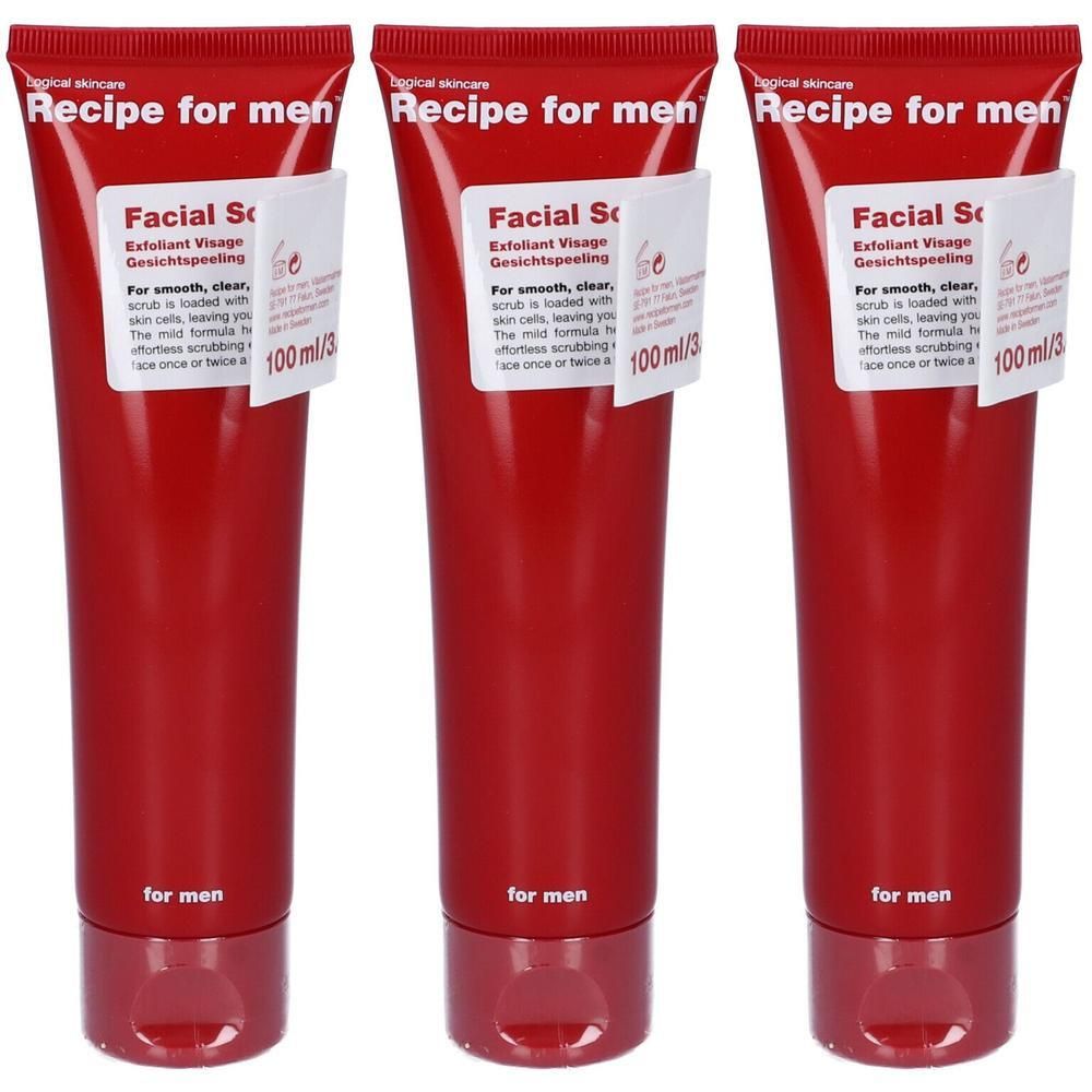 Recipe For Men Scrub Viso