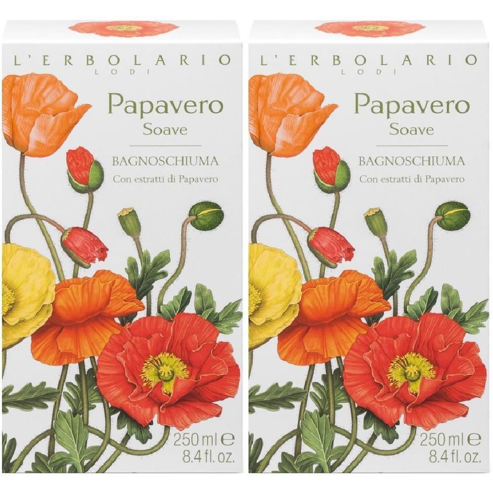 L'Erbolario Papavero Soave Bagnoschiuma