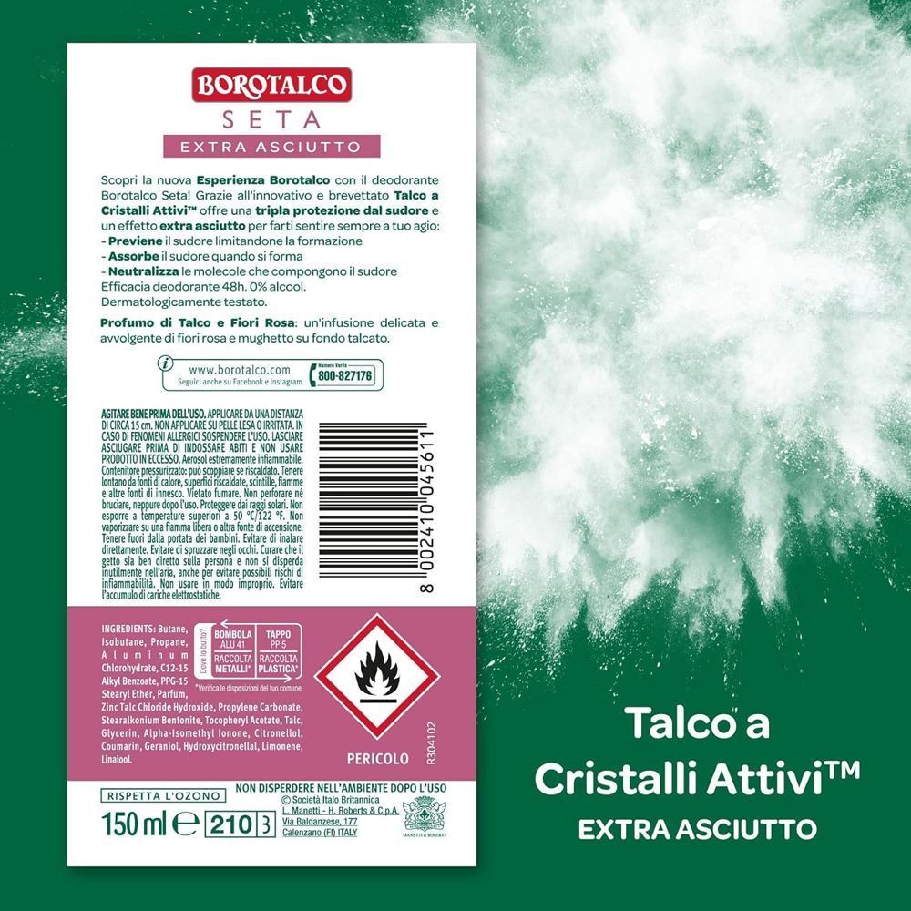 Borotalco Deodorante Seta Roll On (50ML)