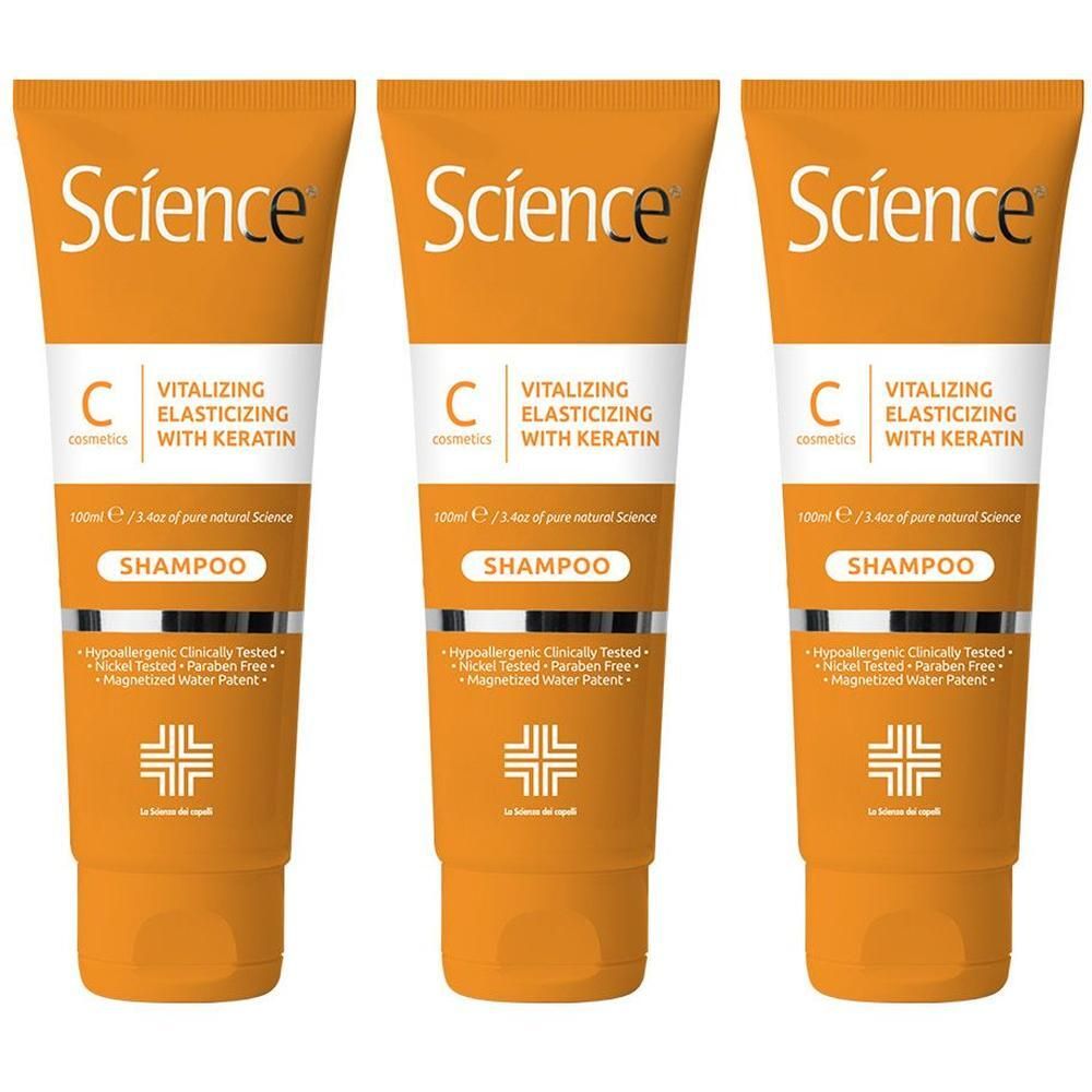 Science Hair Care Shampoo Ristrutturante alla Keratina 100ml