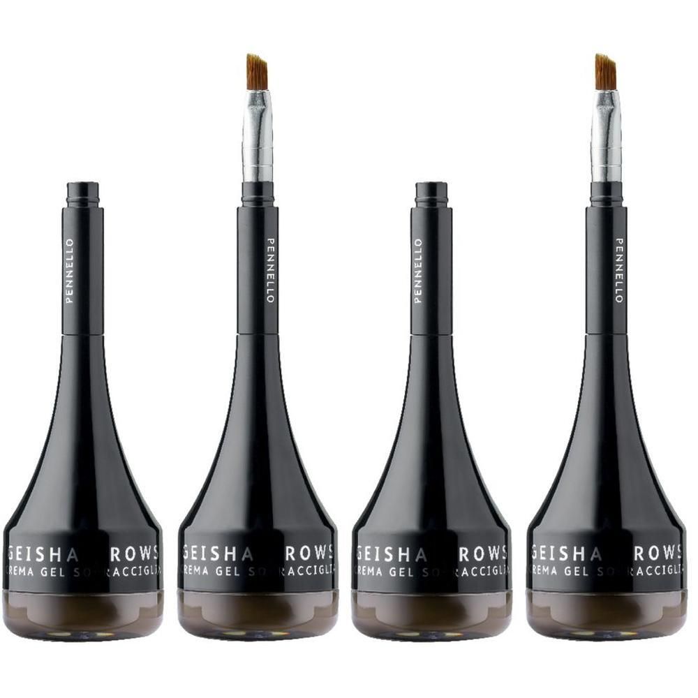 ASTRA Make-UP Geisha Brows Crema Gel Sopracciglia - Crema Gel Colorata Sopracciglia Waterproof Tonalità Brown 02