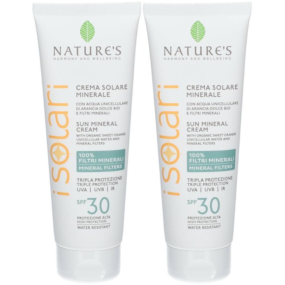 NATURE'S iSolari Crema Minerale Viso – Corpo SPF 30
