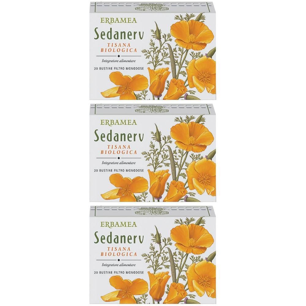 Erbamea Sedanerv tisana biologica, 20 bustine filtro.