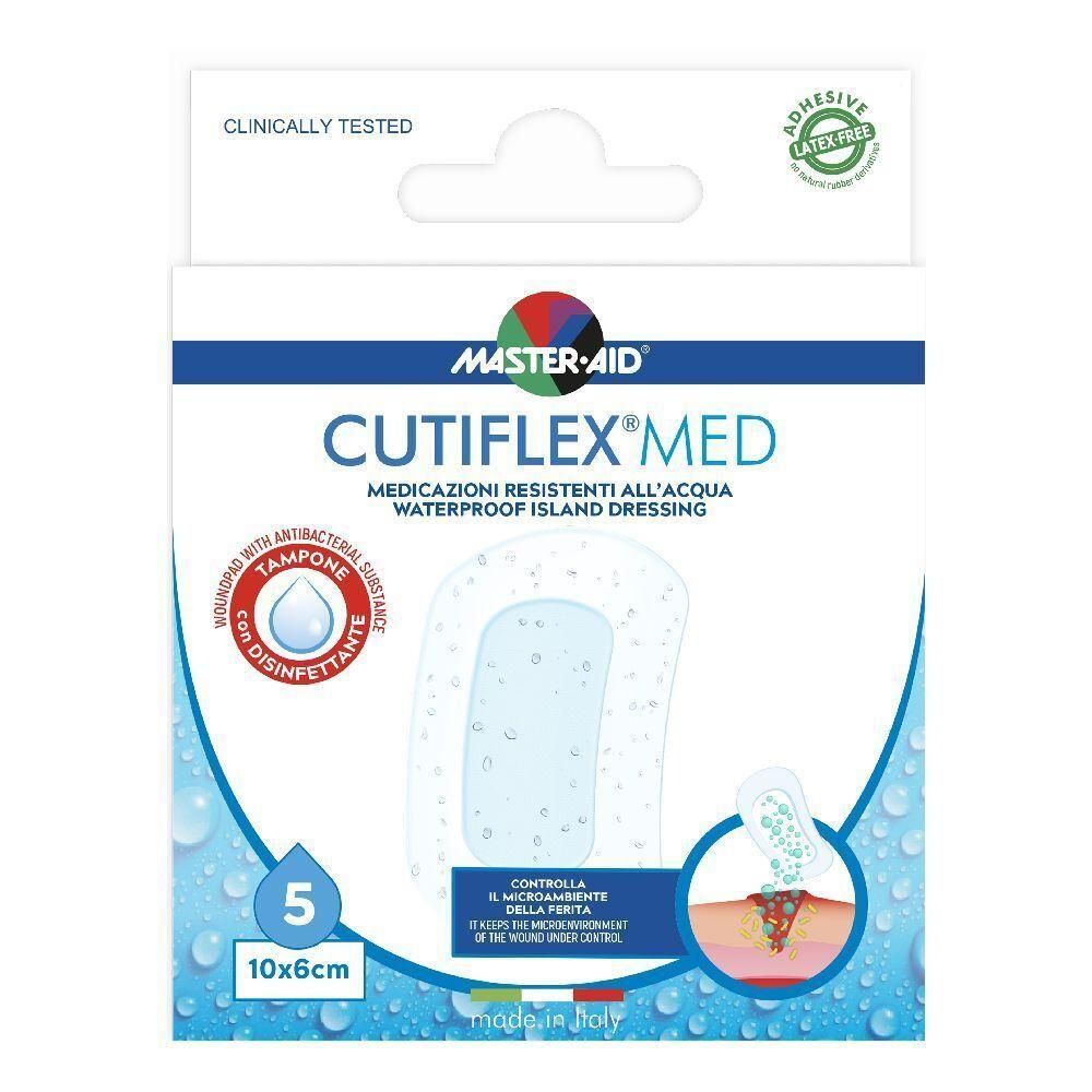 Master Aid® Cutiflex® Waterproof 10 x 6 cm