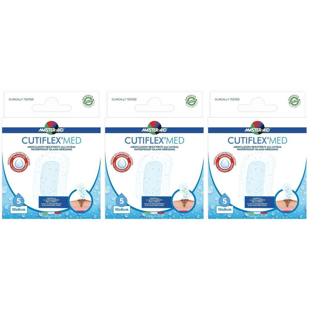 Master Aid® Cutiflex® Waterproof 10 x 6 cm