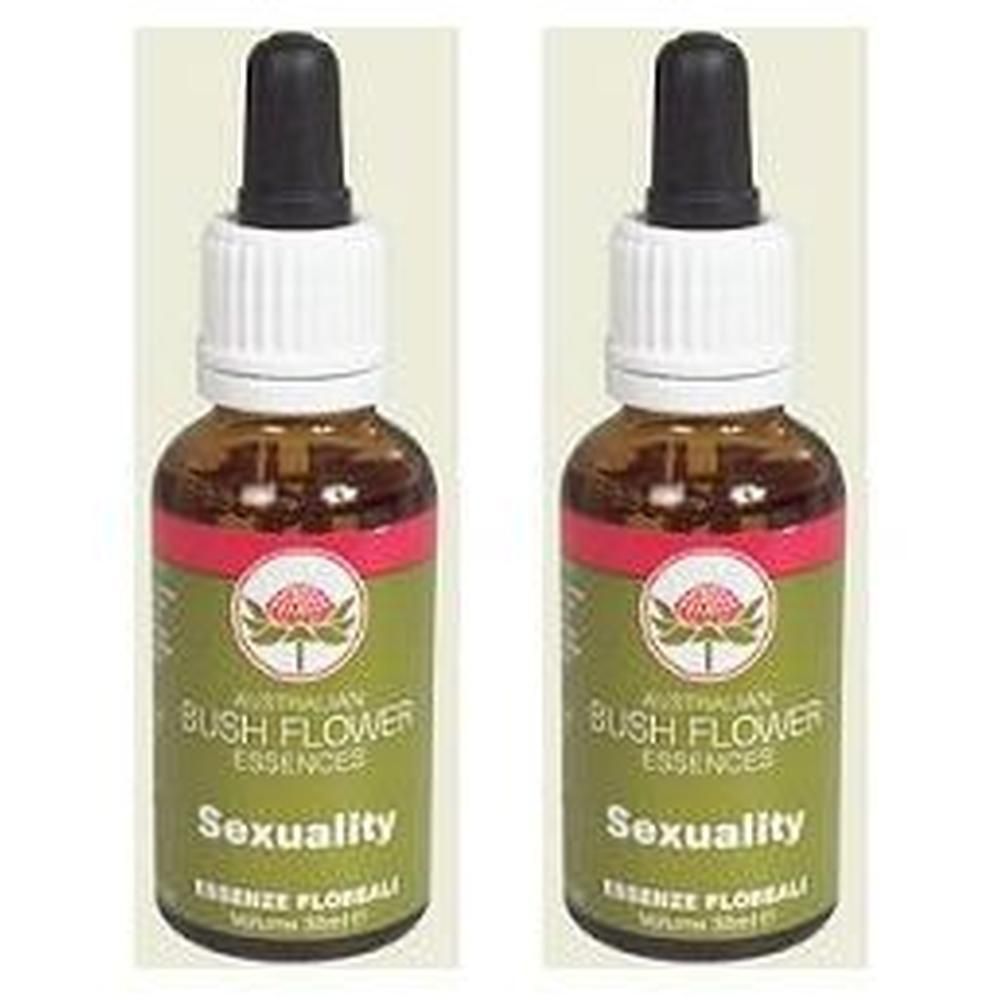 Due flaconi Australian Bush Flower Essences Sexuality, 30ml.