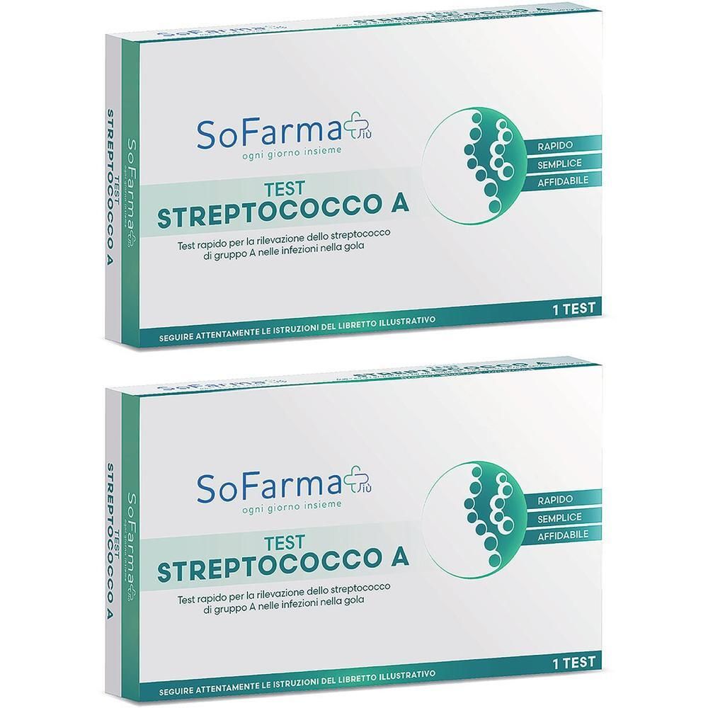 Sofarmapiu' Test Rapido Autodiagnostico Streptococco A
