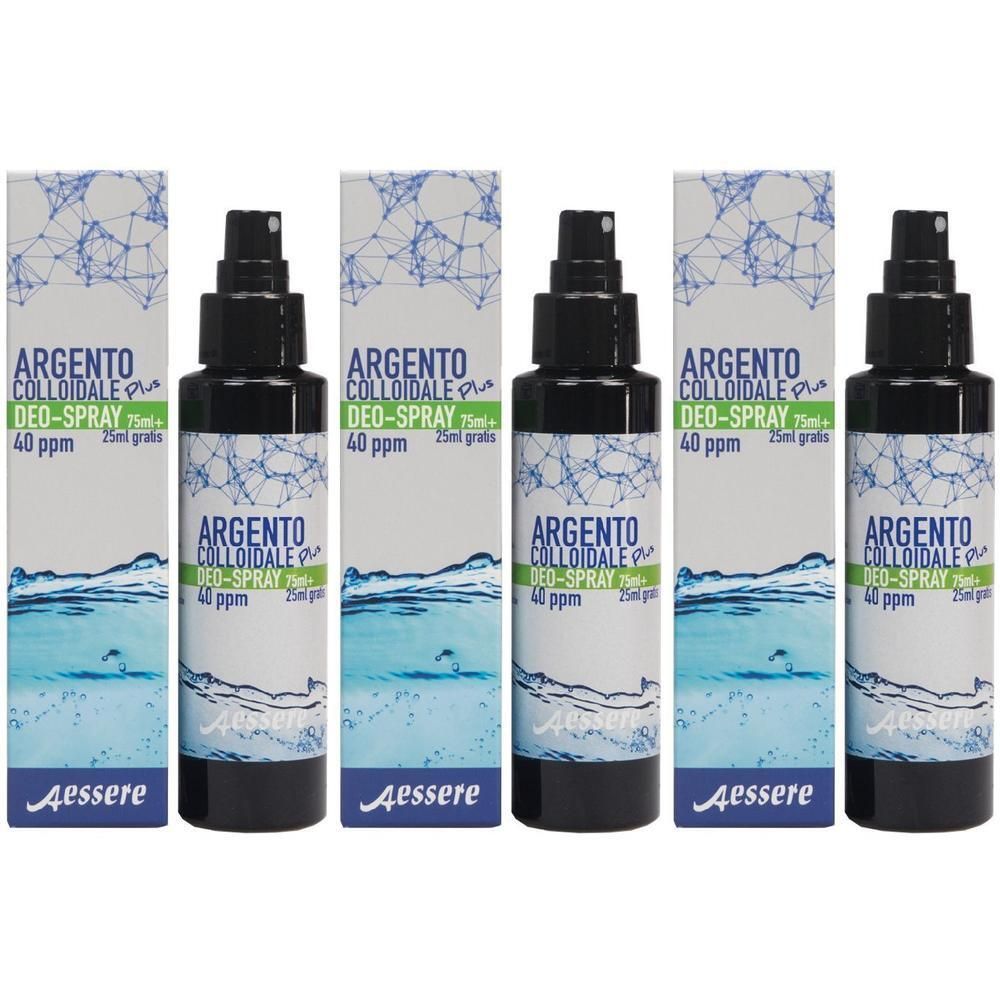 Argento Colloidale Plus Deodorante Spray 75 Ml + 25 Ml