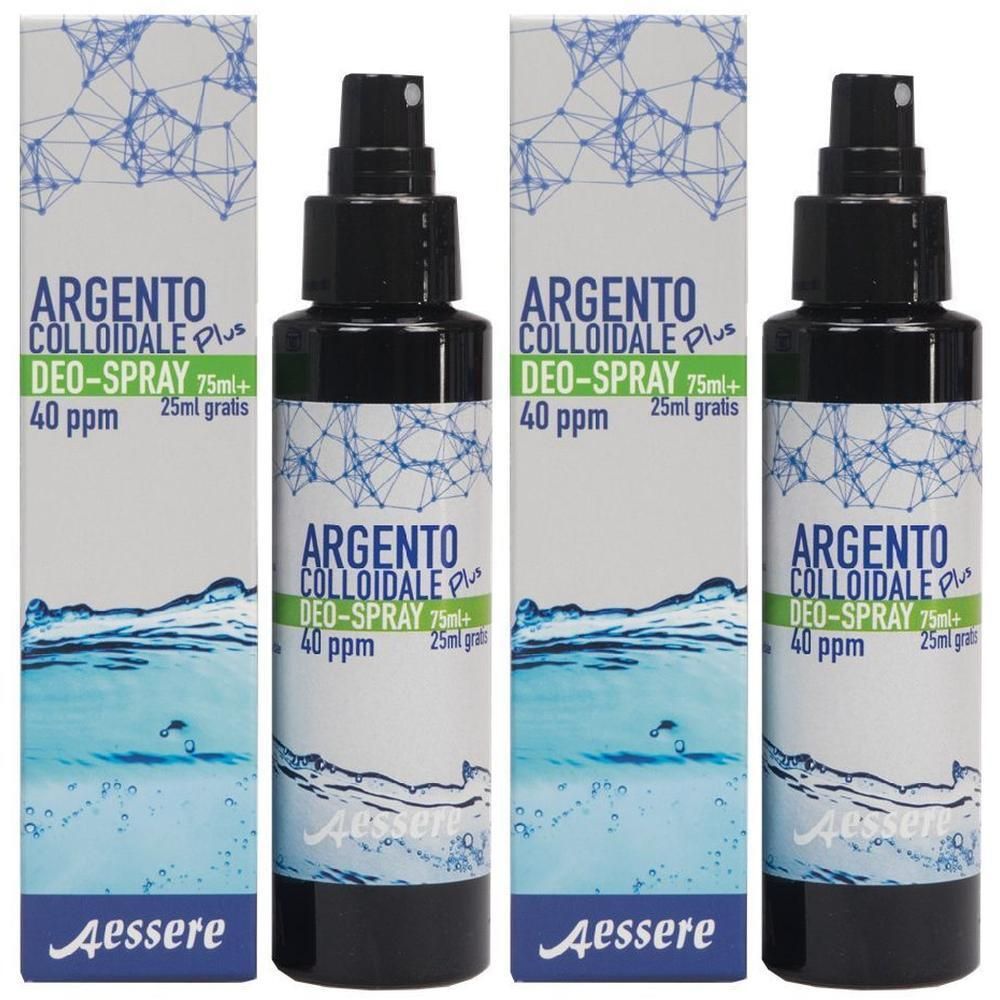 Argento Colloidale Plus Deodorante Spray 75 Ml + 25 Ml