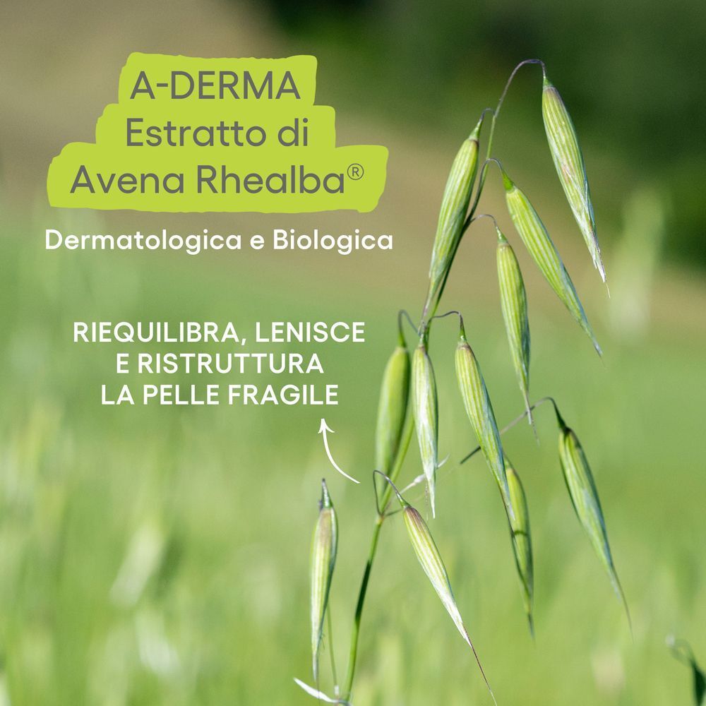 Estratto di Avena Rhealba A-Derma per pelli fragili.