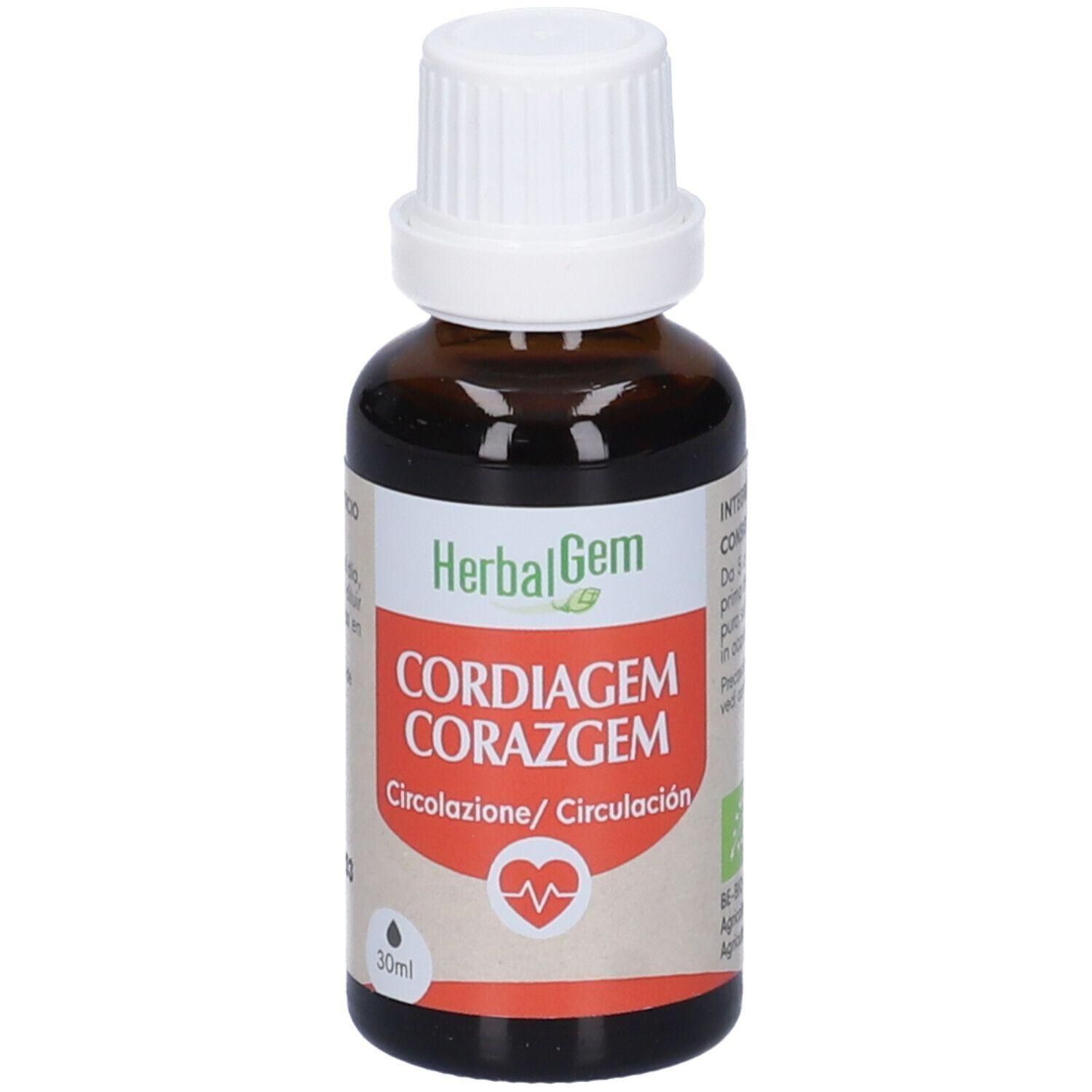 Herbalgem Cordiagem Circolazione Concentrato di Gemme Fresche Gocce