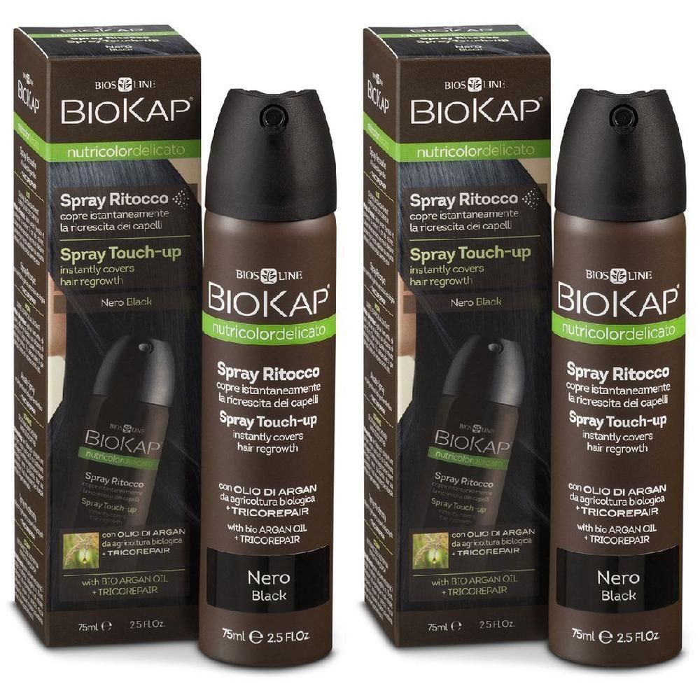 Bios Line Biokap Nutricdel Spray Ritocco Nero 75 Ml