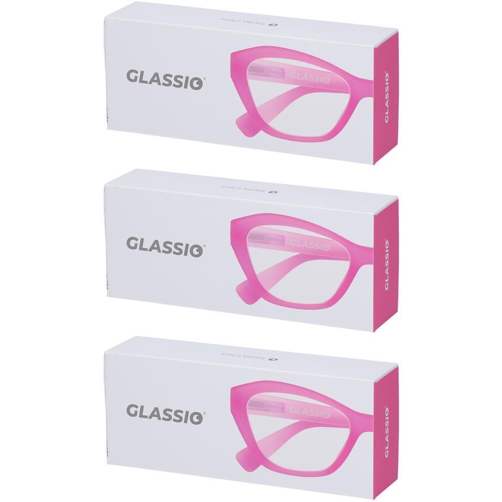 Occhiali da Lettura Glassio Santa Clara Colore Rosa Gradazione +2,0