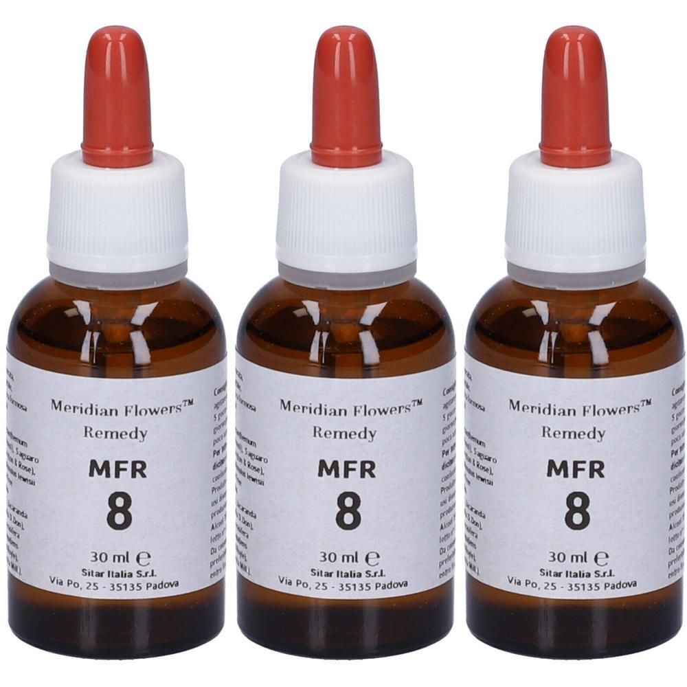 Mfr 8 Meridian Flowers Remedy Gocce 30 Ml