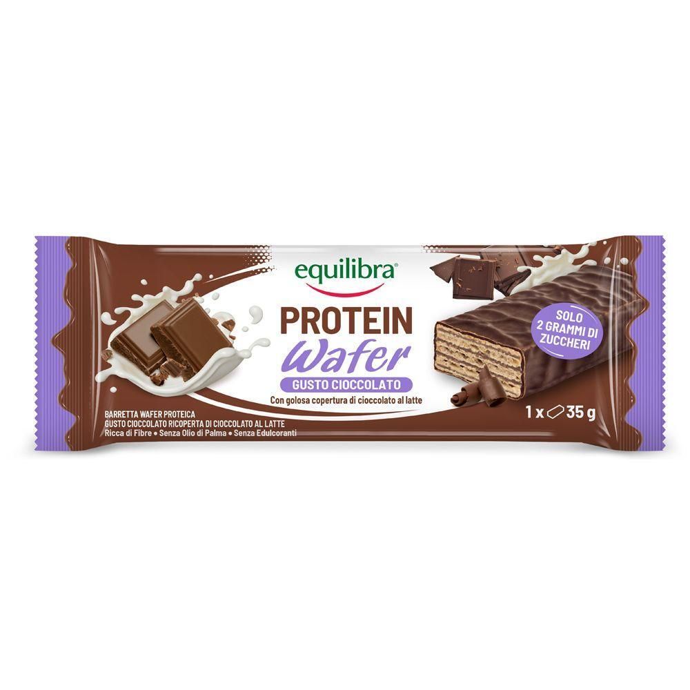 Equilibra Protein Wafer Barretta Gusto Cioccolato