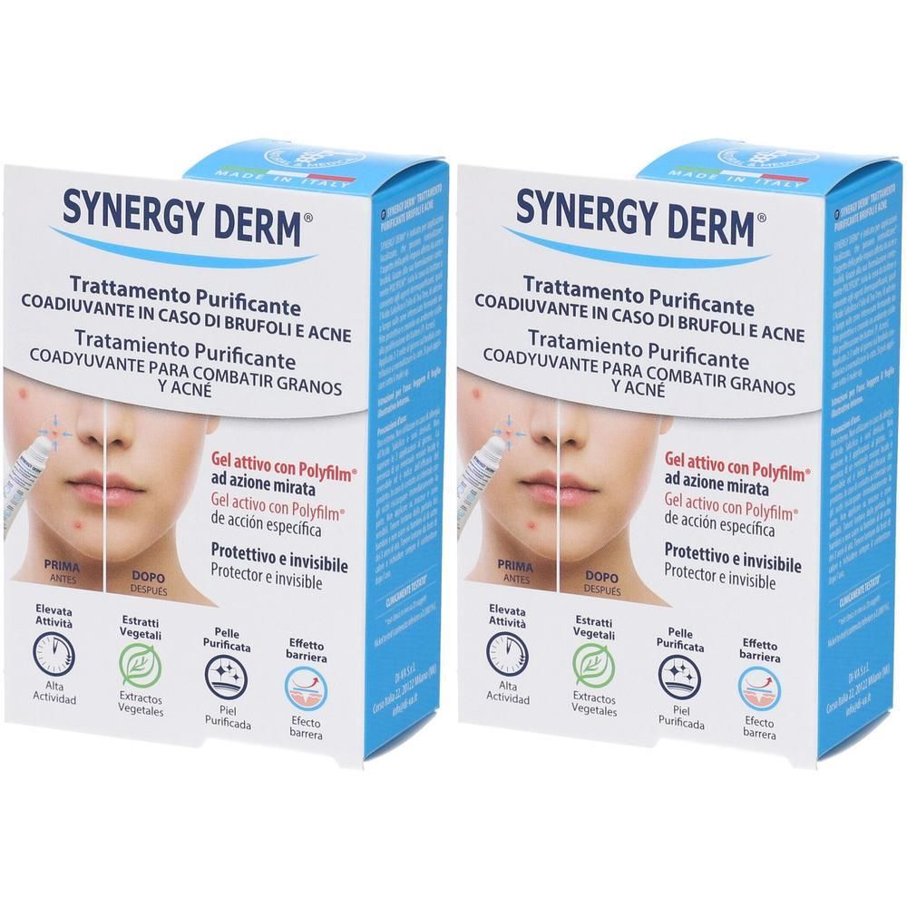 Synergy Derm Trattamento Purificante Brufoli e Acne