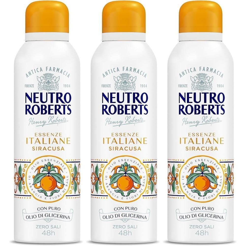 NEUTRO ROBERTS ESSENZE ITALIANE DEODORANTE SPRAY SIRACUSA 200ml