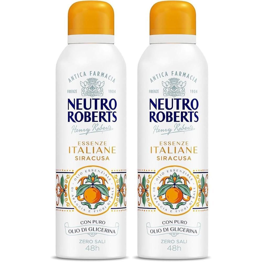 NEUTRO ROBERTS ESSENZE ITALIANE DEODORANTE SPRAY SIRACUSA 200ml