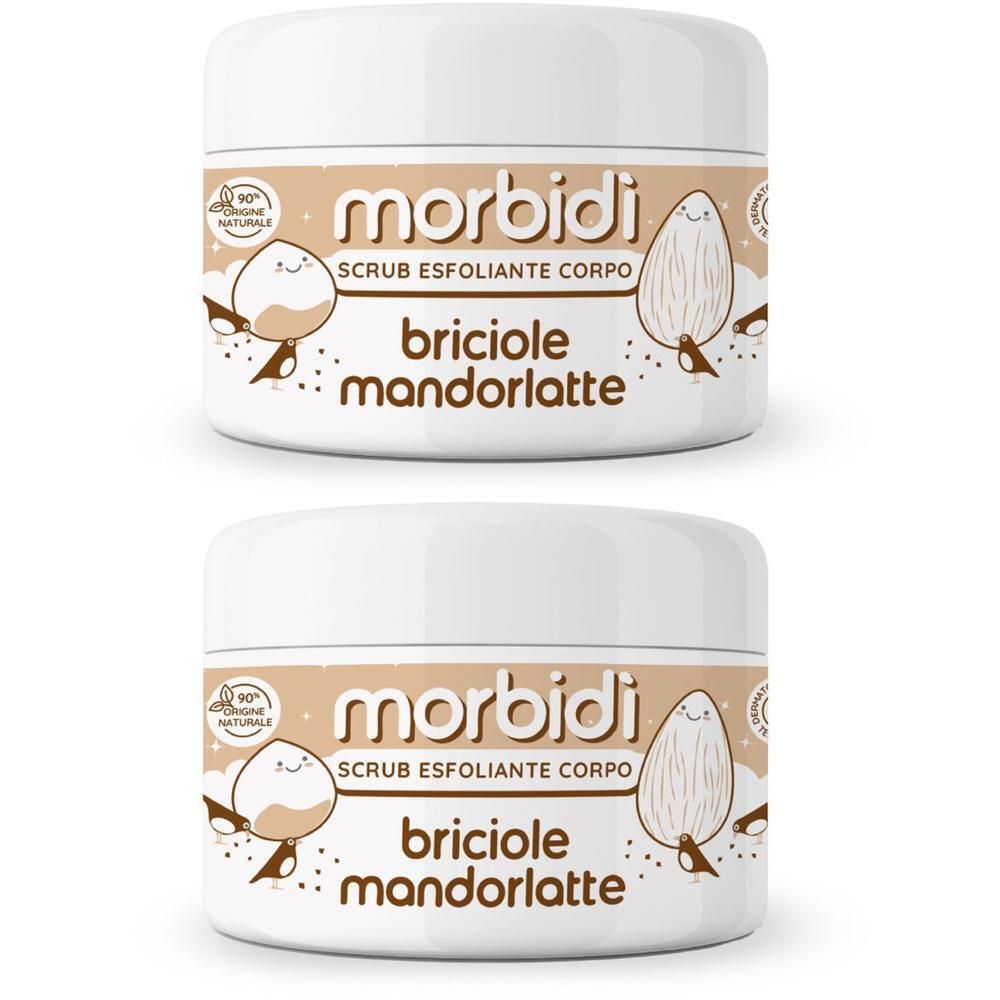 Morbidì Scrub Esfoliante Corpo Briciole Mandorlatte