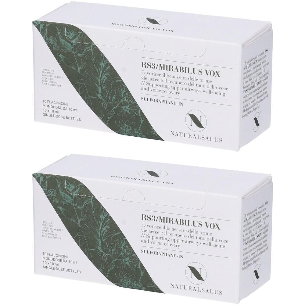 Naturalsalus RS3/MIRABILUS VOX Flaconcini