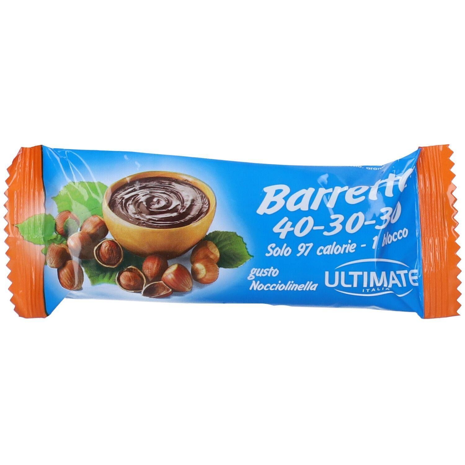 ULTIMATE Barretta 40-30-30 Gusto Nocciolinella