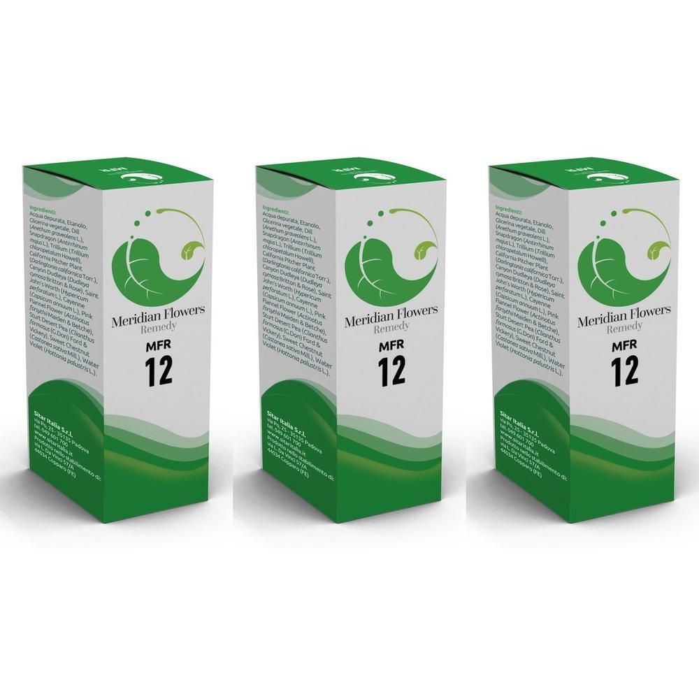 Mfr 12 Meridian Flowers Remedy Gocce 30 Ml