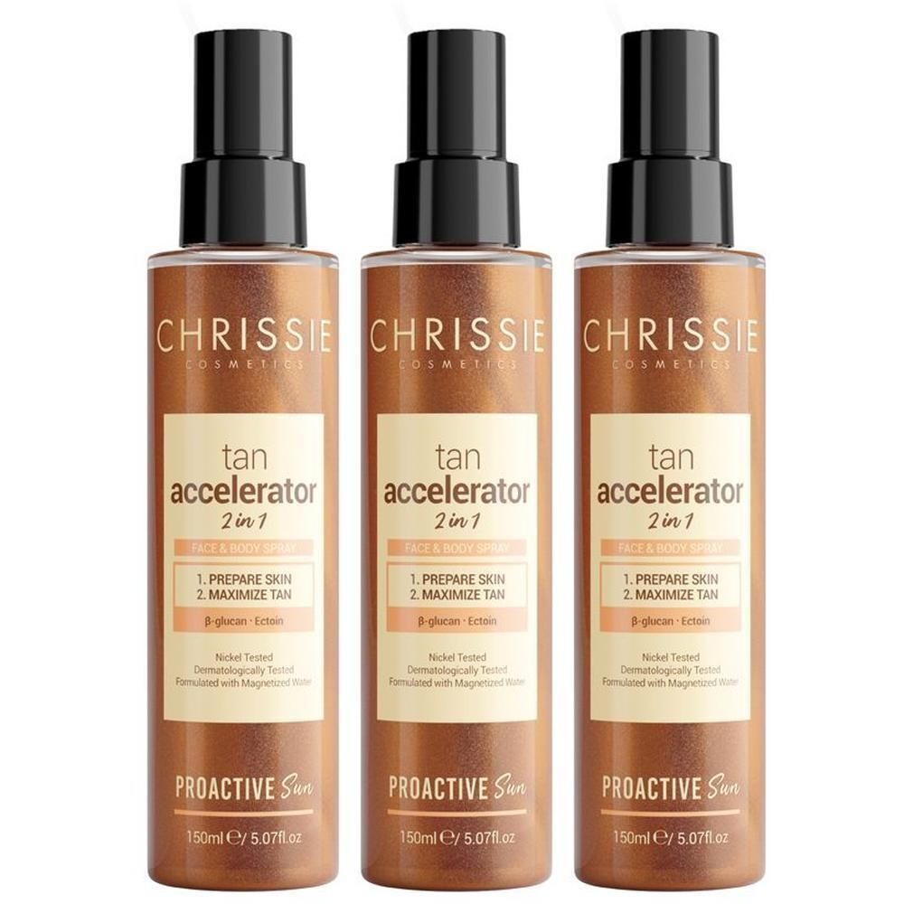 Chrissie Proactive Sun Tan Accellerator 2 In 1