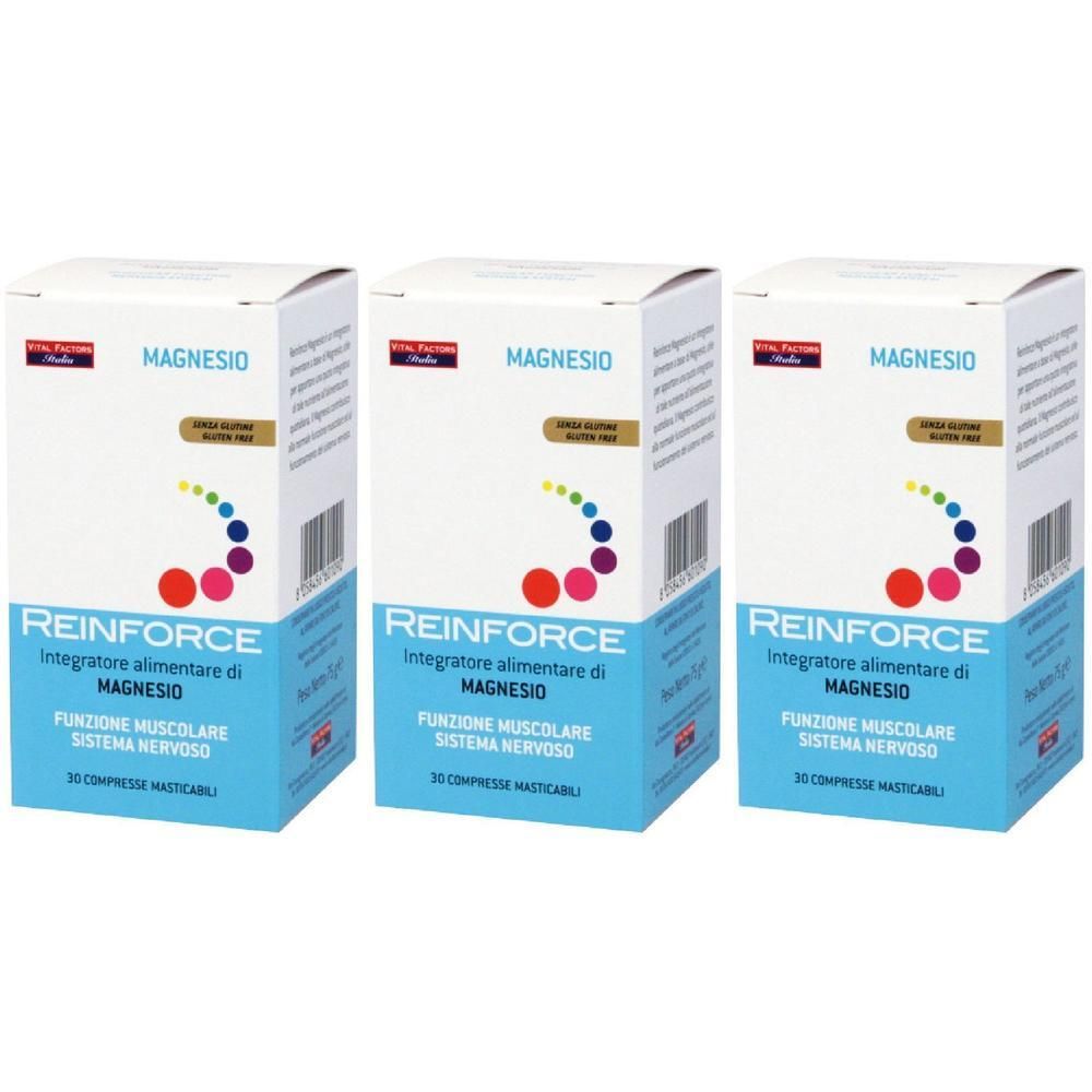 Reinforce Magnesio 30 Compresse Masticabili