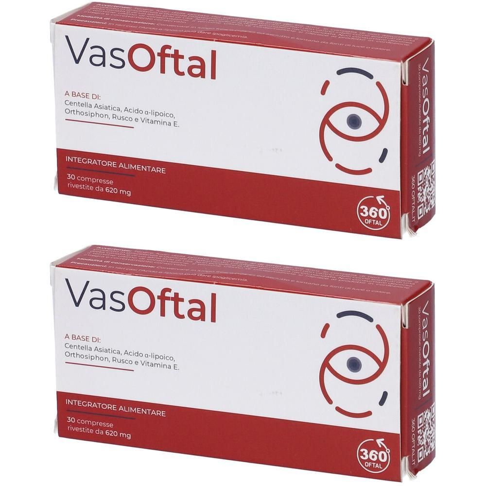 Vasoftal 30 Compresse Rivestite 2x18,6 g Compresse rivestite con film