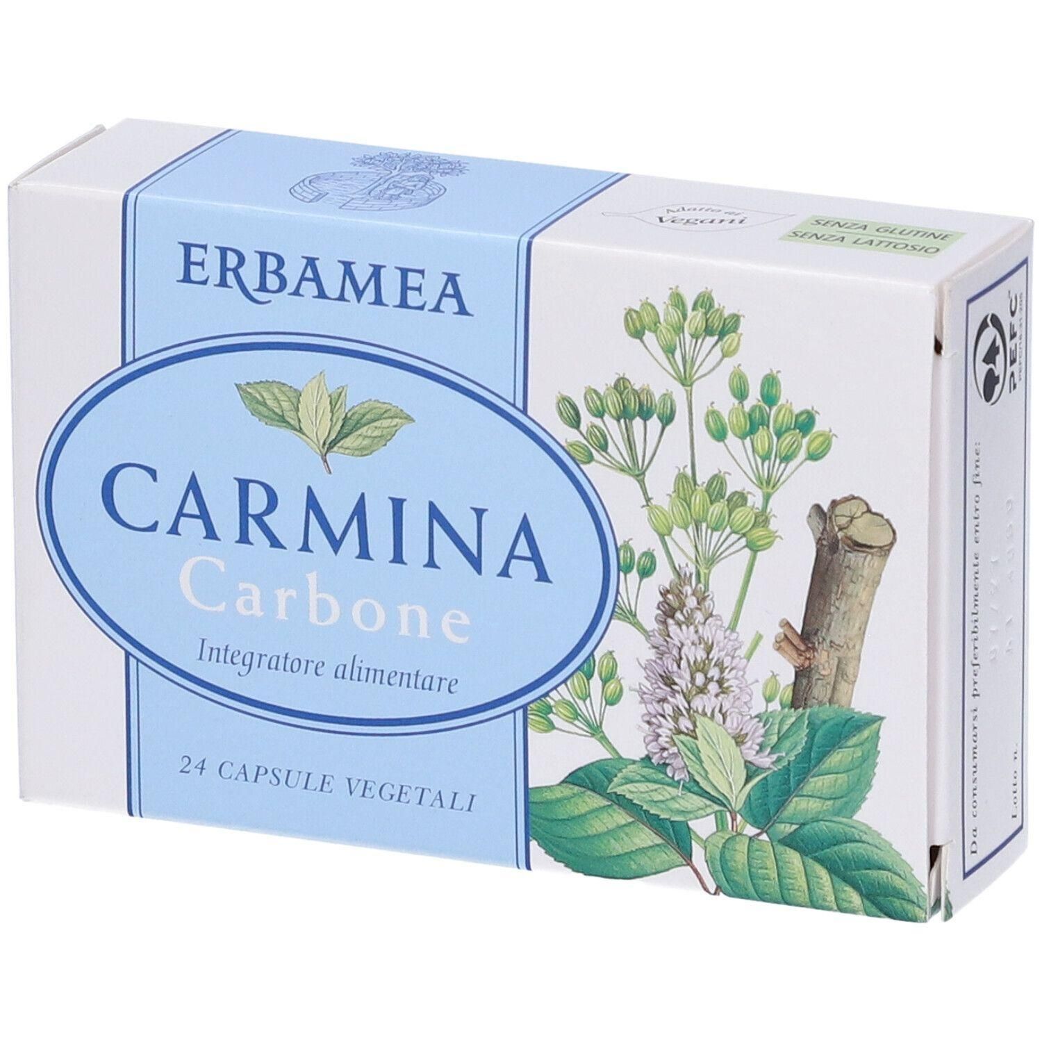 Erbamea Carmina Carbone Capsule Vegetali
