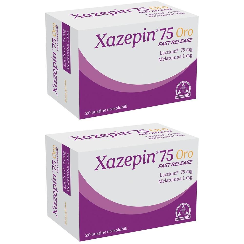 Xazepin 75 Oro Fast Release 20 Bustine