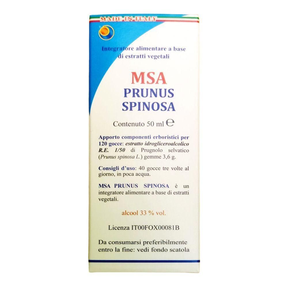 Msa Prunus Spinosa Gocce