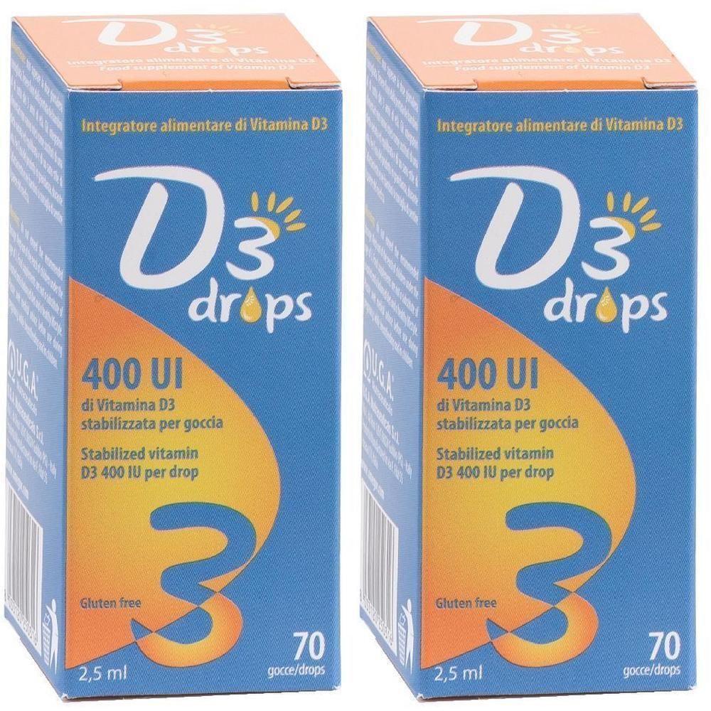 D3 Drops 400 Ui Flaconcino 2,5 Ml