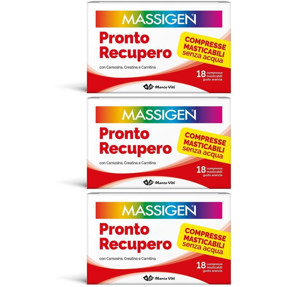 Massigen Pronto Recupero Compresse Masticabili