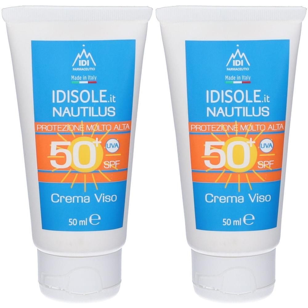 Idisole.it Nautilus Crema Solare Viso SPF50+
