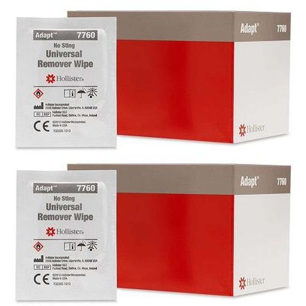 Salviette Adapt Remover Per Rimozione Adesivi Universali 50 Pezzi