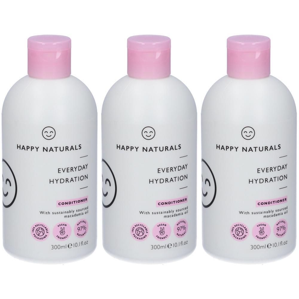 Happy Naturals Everyday Hydration Conditioner Balsamo per Capelli