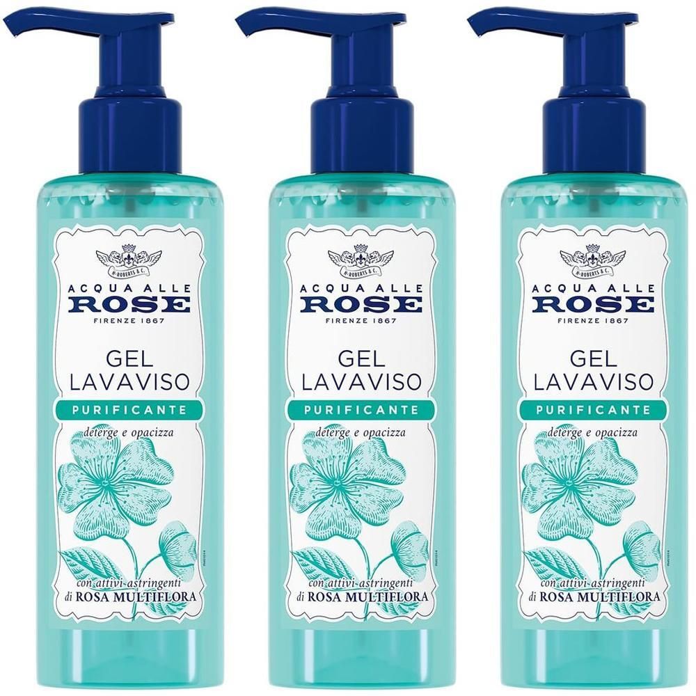 Acqua alle Rose - Gel lavaviso Purificante