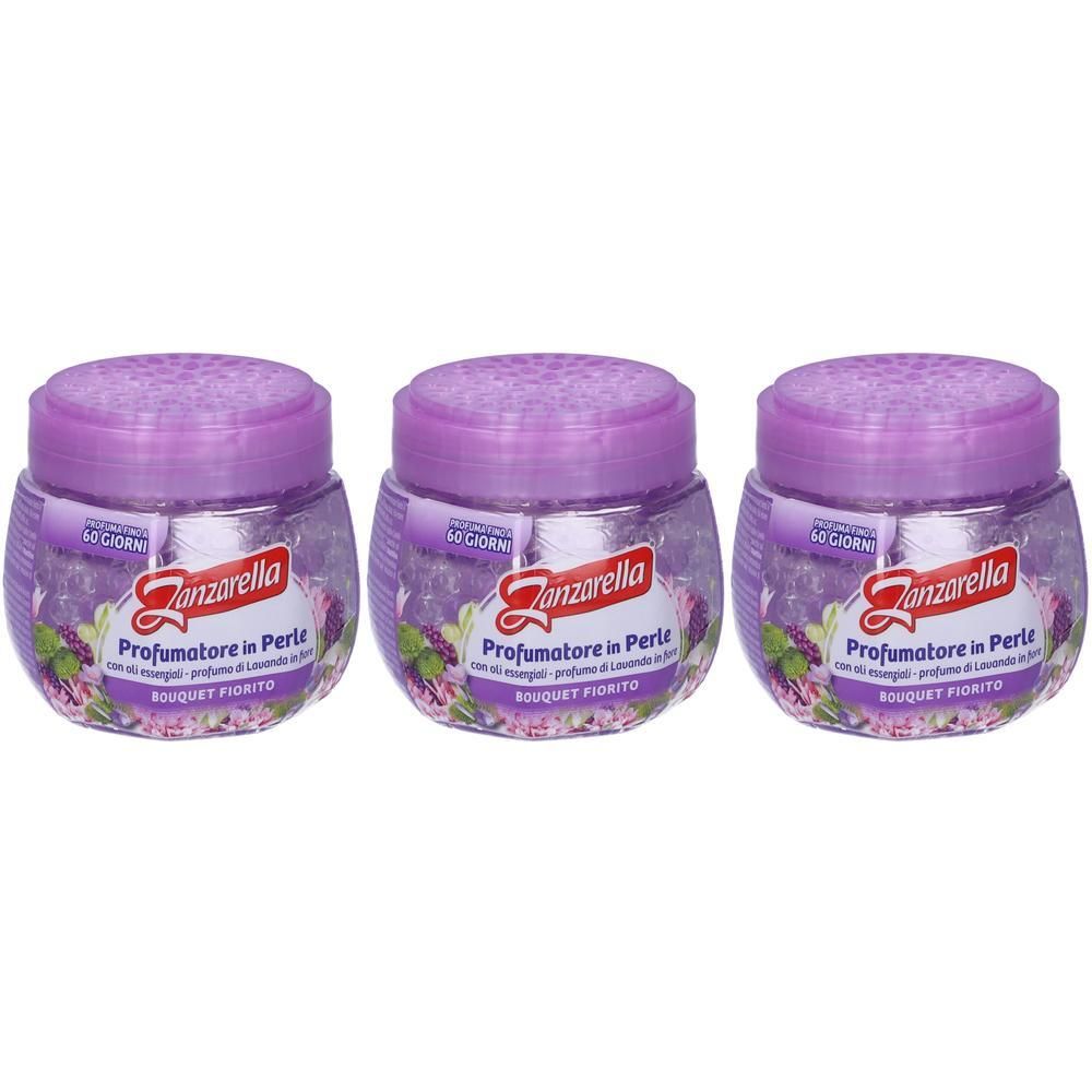 Zanzarella Profumatore In Perle Bouquet Fiorito